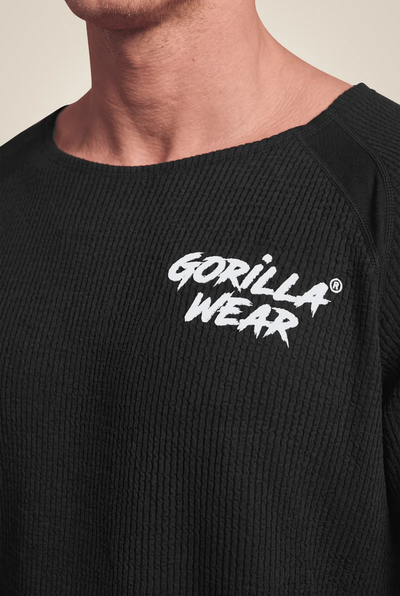 Augustine Old School Workout Top - Black
