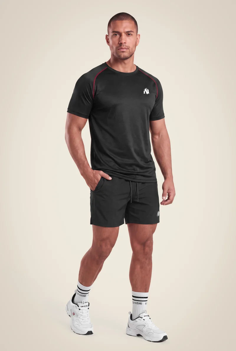 Performance T-Shirt - Black/Red
