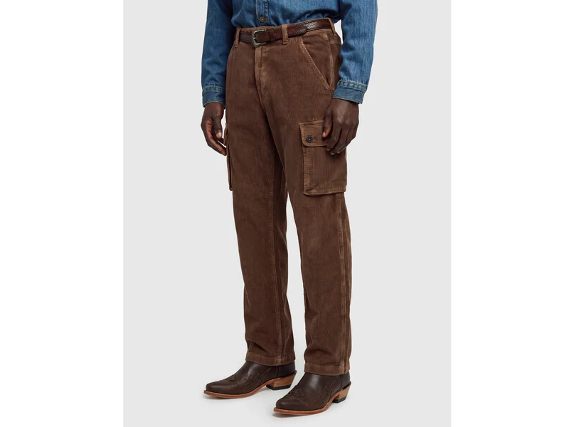 Cargohosen aus Cord im Used-Look