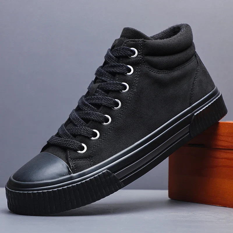 Elegant High Suede Shoes
