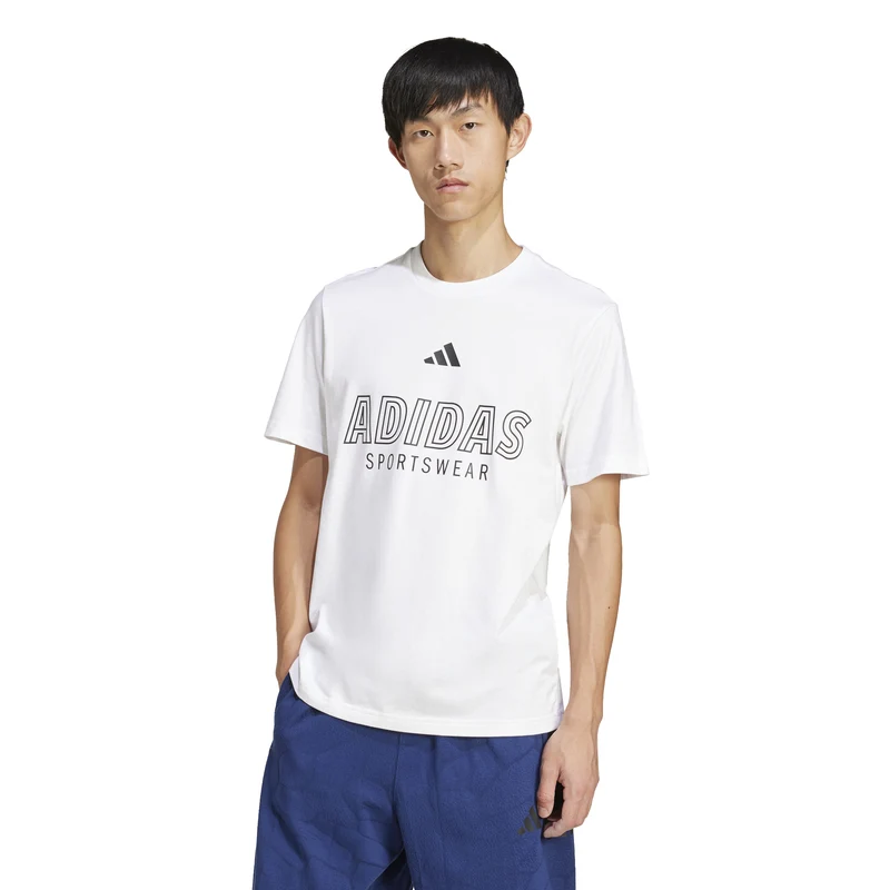 ADIDAS M C HOT SPW TEE Sportliches Baumwoll-T-Shirt