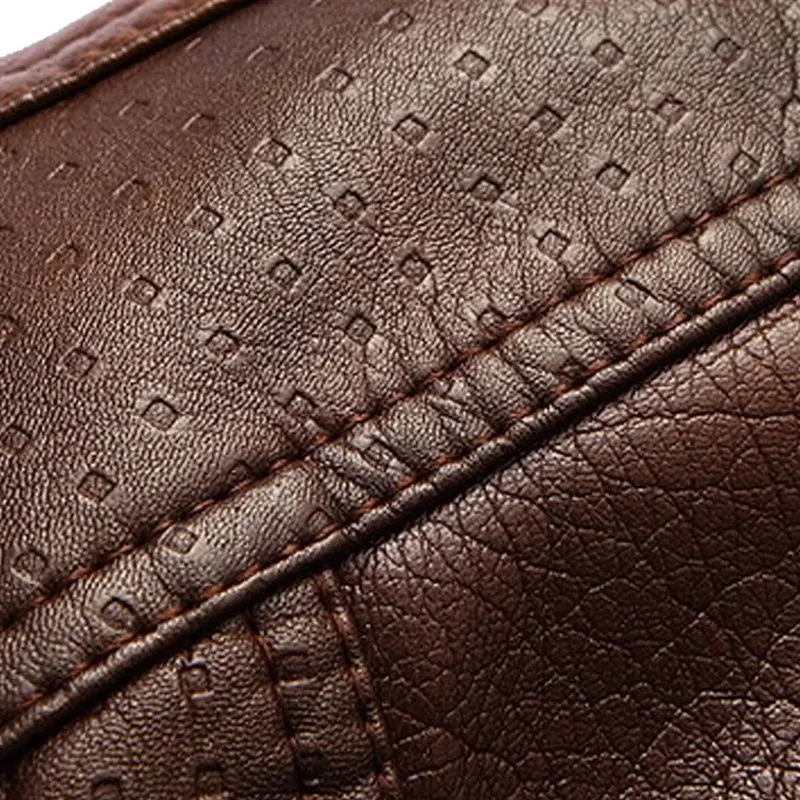 High-Quality Leather Men's Jacket