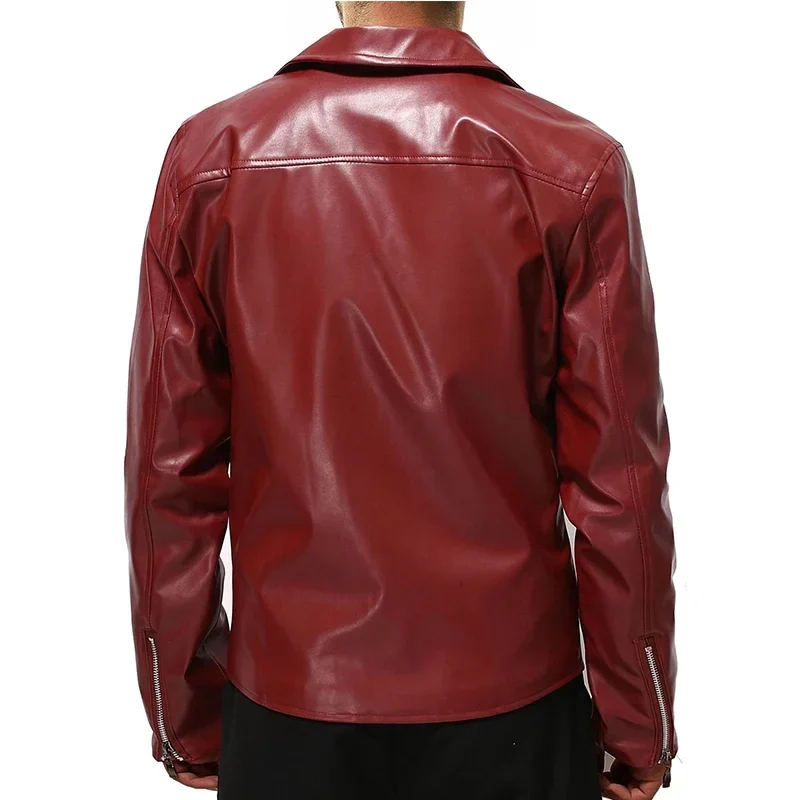 Casual Men's Leather Jacket