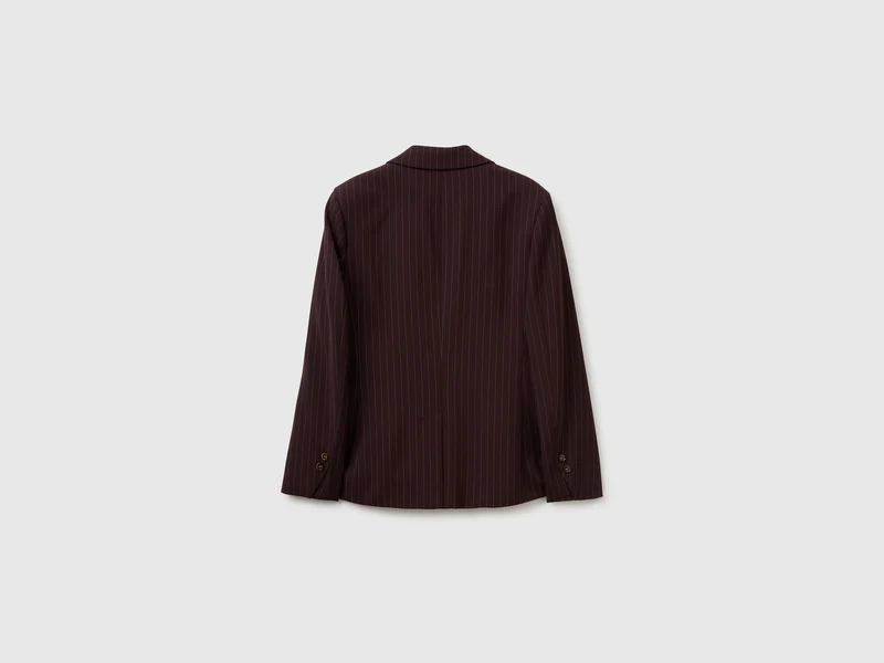 Bequemer, nadelgestreifter Blazer