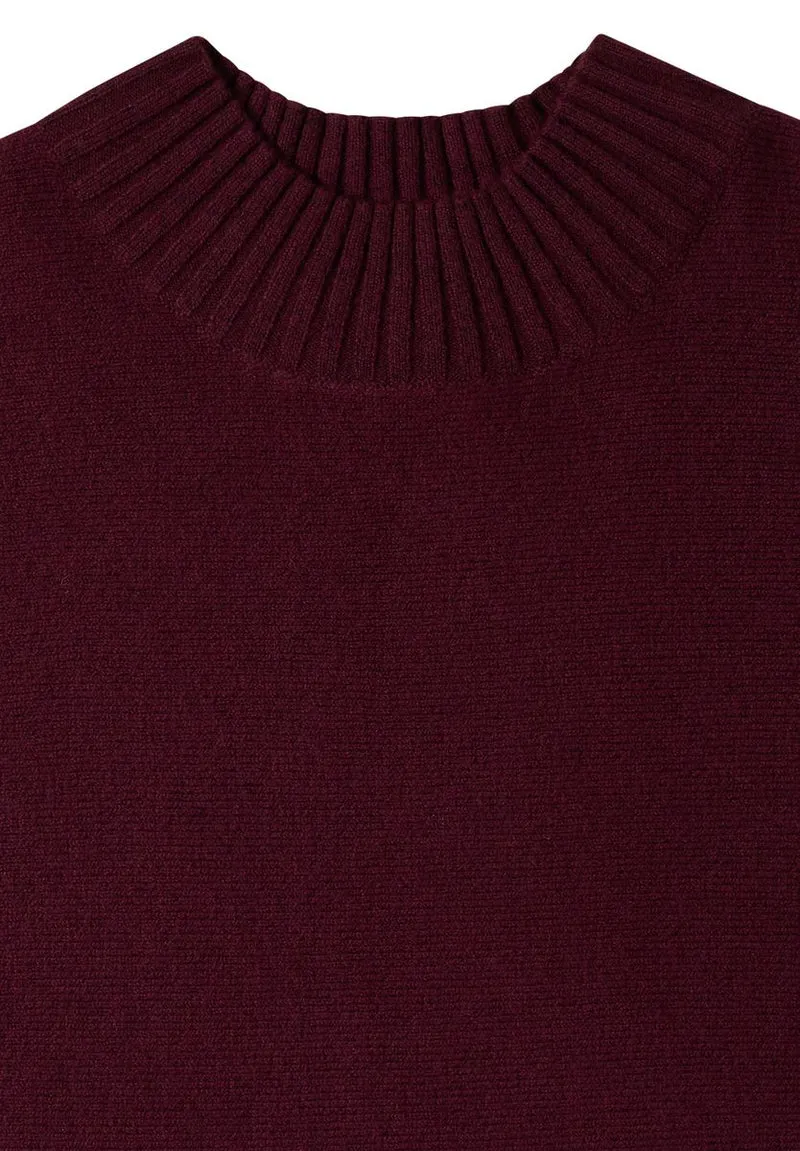 Dolman Pullover mit Turtle Neck