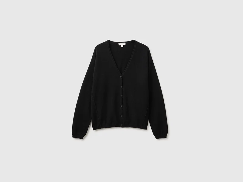 Strickjacke aus Woll- und Kaschmirmischung