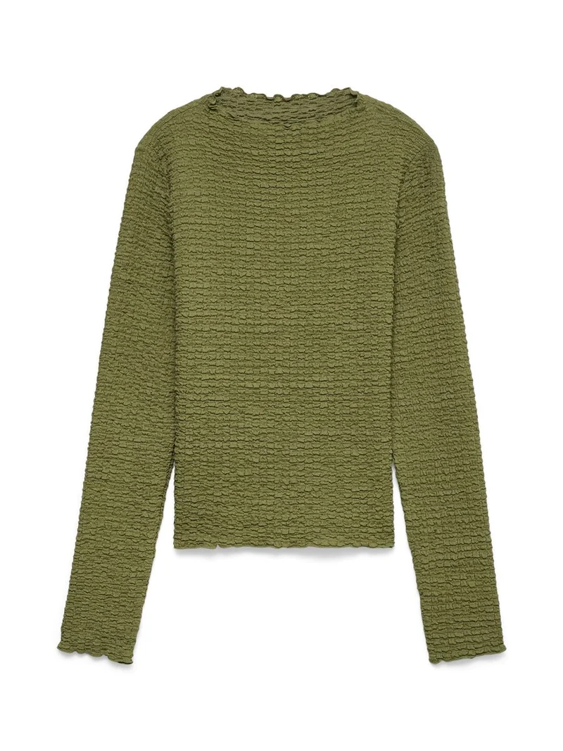 VMZIA LS FUNNEL NECK TOP JRS NOOS
