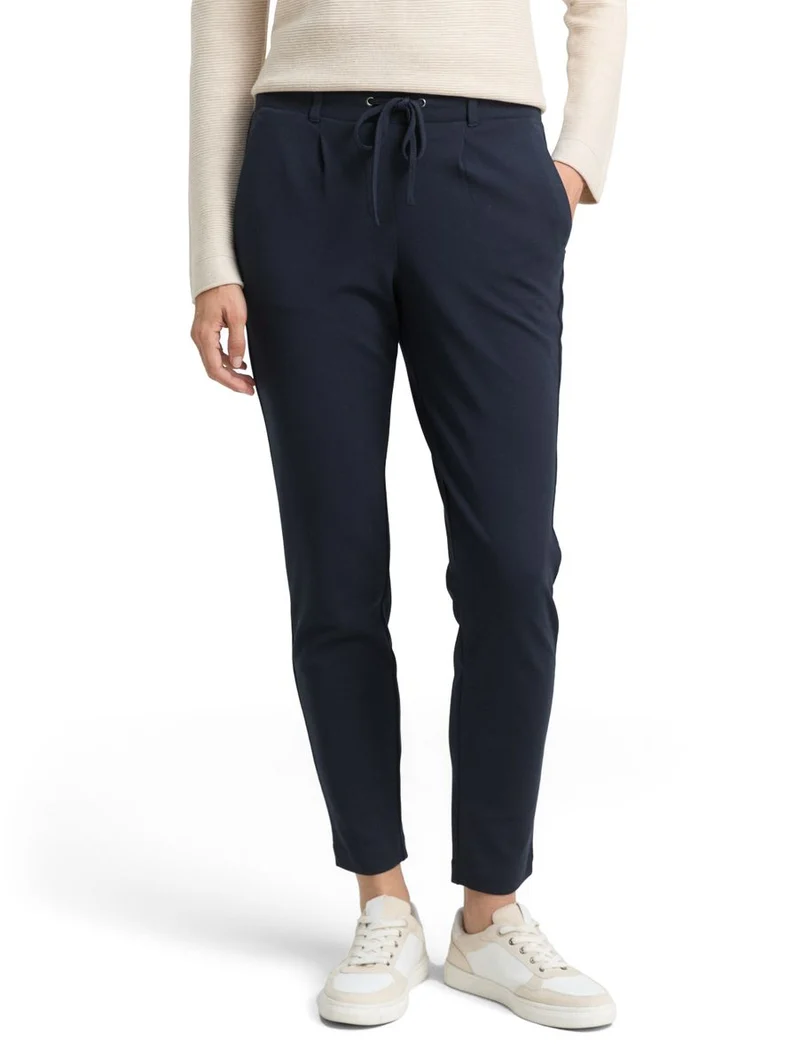 jersey loose fit pants ankle