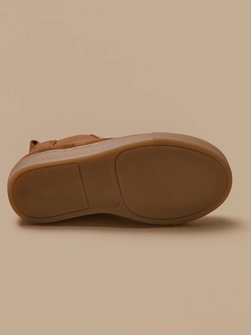Jungen-Chelsea-Boots aus Veloursleder