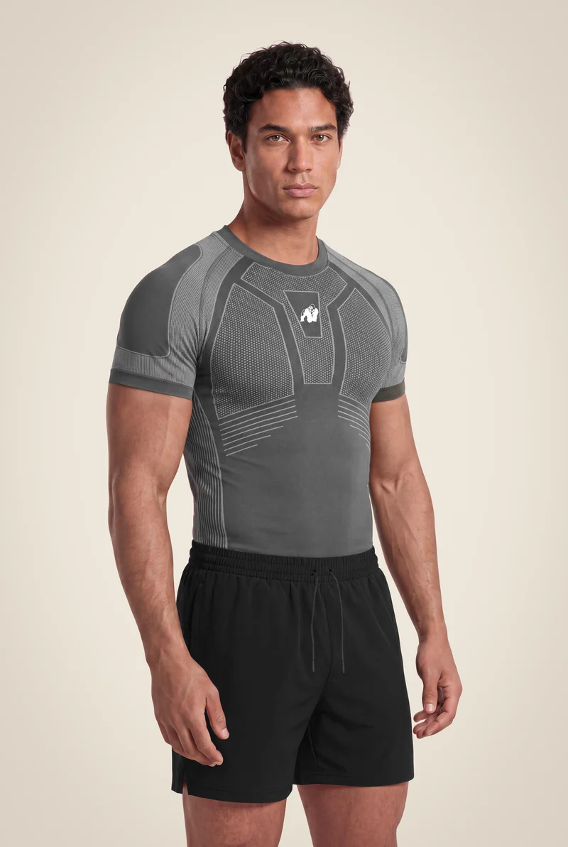 Arcata Seamless T-Shirt - Dark Gray