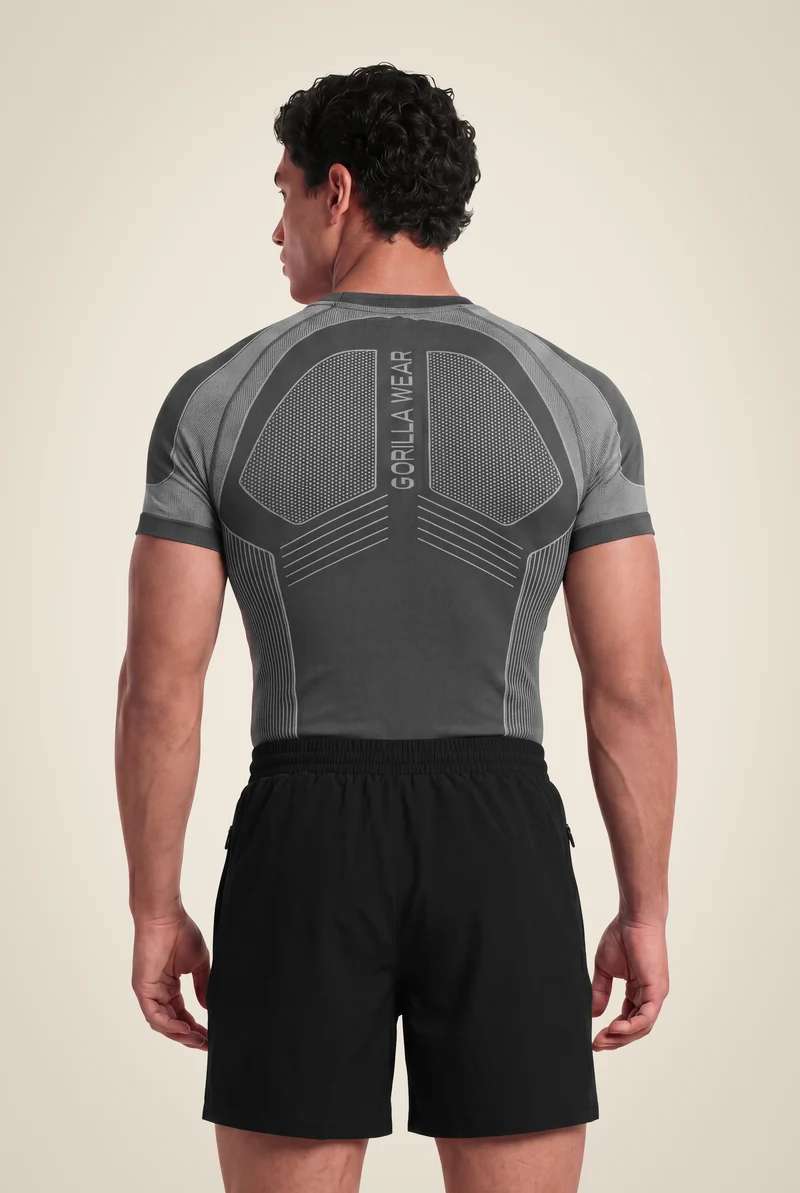 Arcata Seamless T-Shirt - Dark Gray