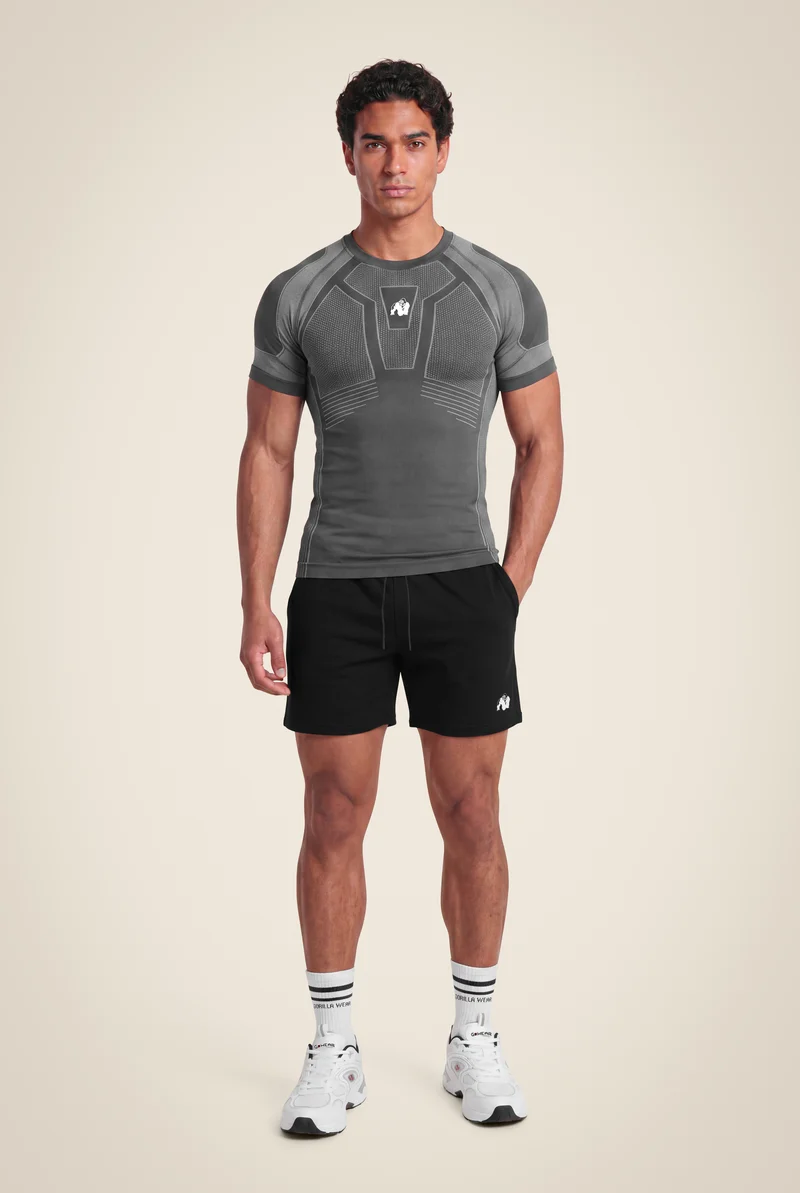 Arcata Seamless T-Shirt - Dark Gray