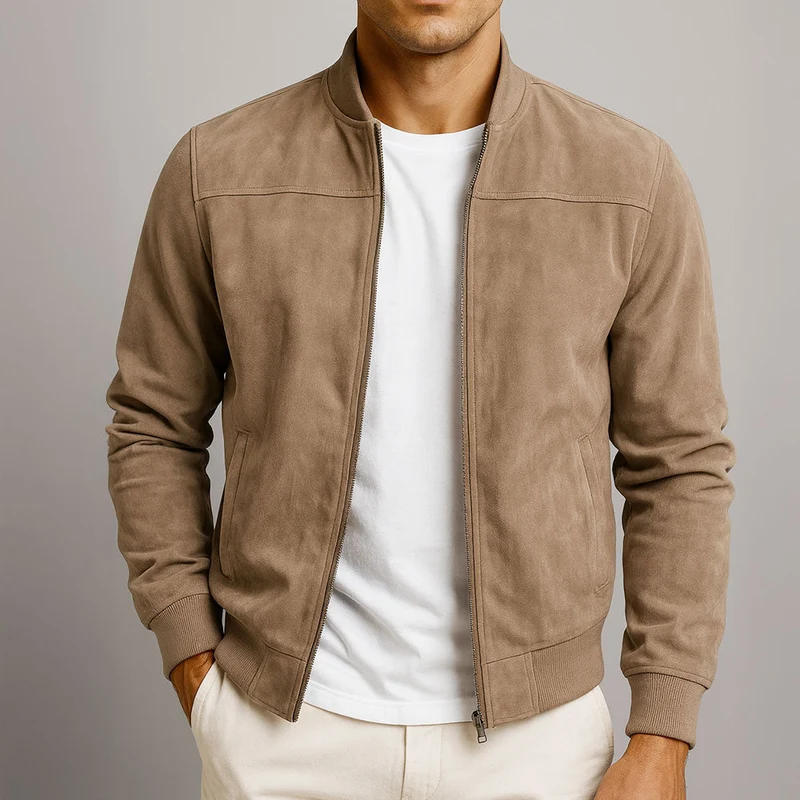 Elegant Suede Jacket