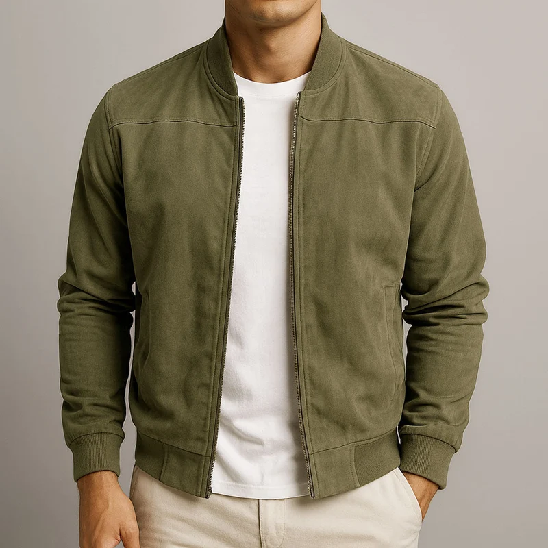 Elegant Suede Jacket
