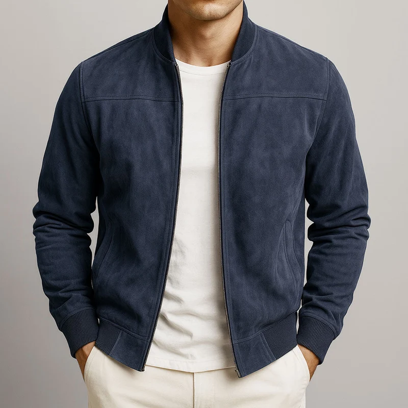 Elegant Suede Jacket