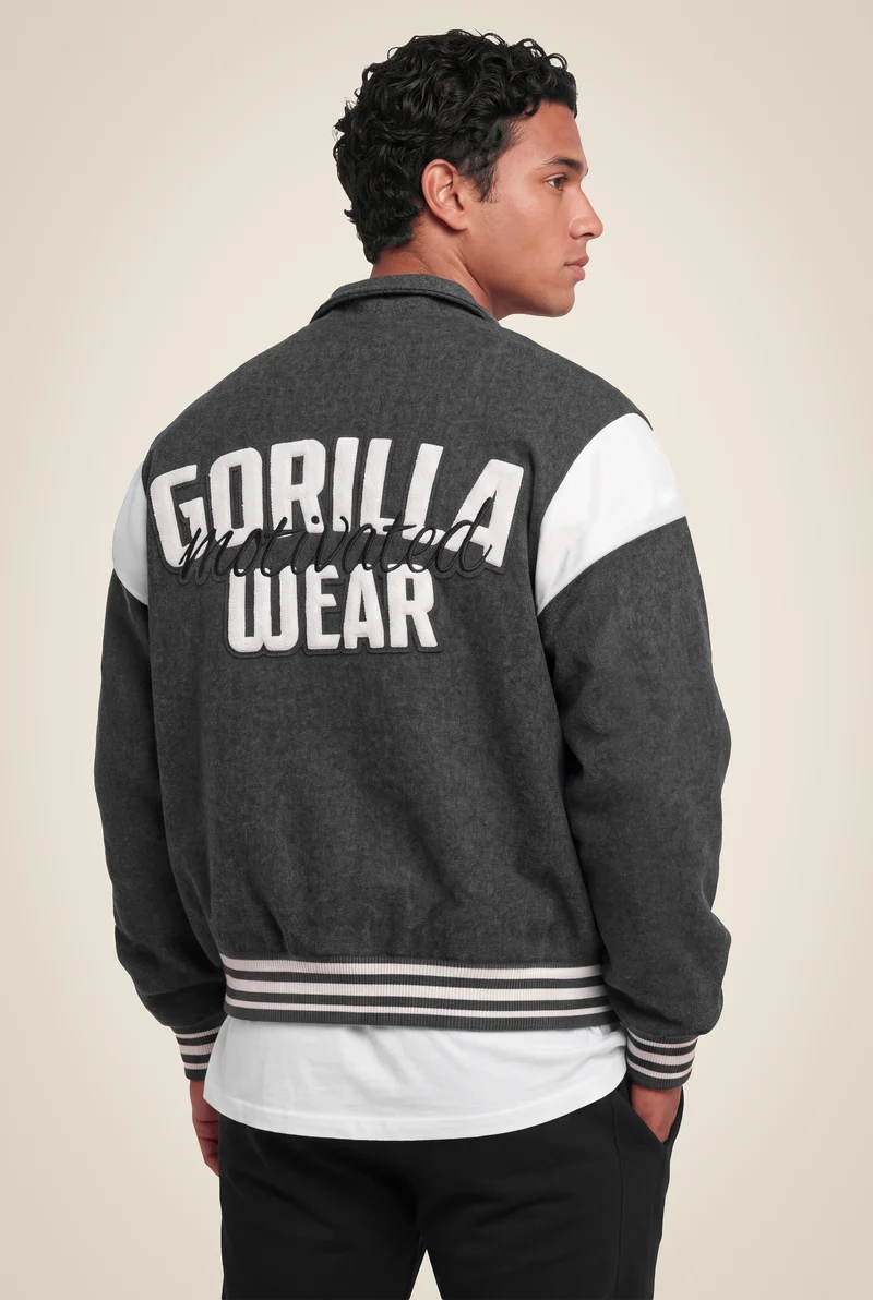 Stockholm Varsity Jacket - Gray