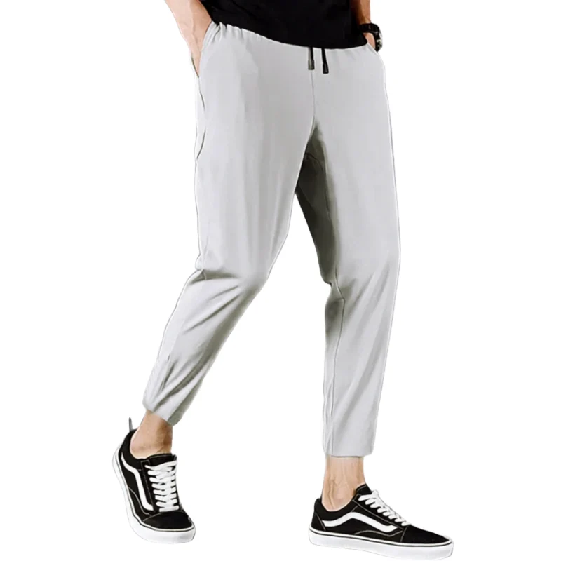 Schnelltrocknende Freizeithose | Stretchhose mit Reißverschlusstaschen und UV-Schutz