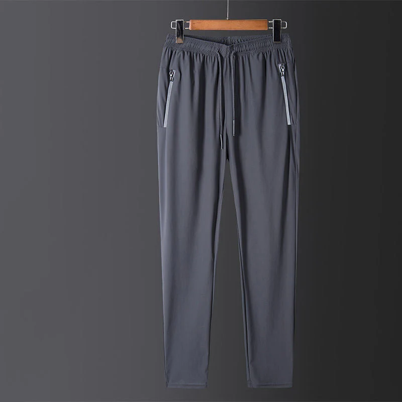 Schnelltrocknende Freizeithose | Stretchhose mit Reißverschlusstaschen und UV-Schutz