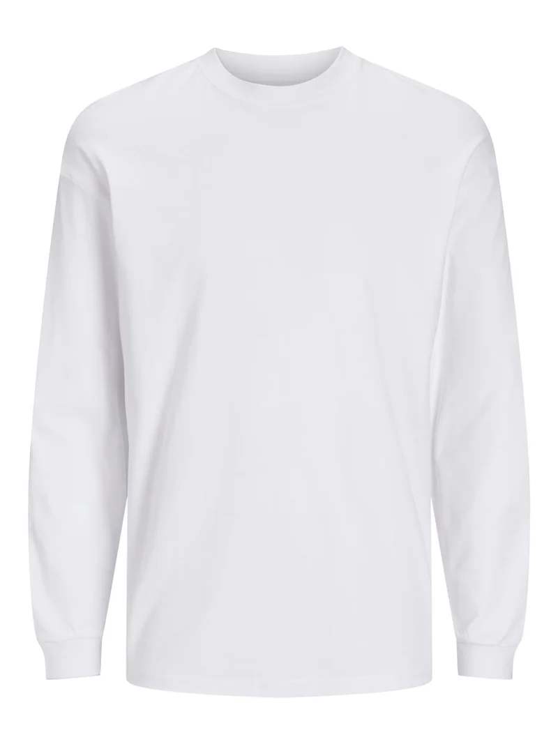 JJEBARRON TEE LS O-NECK SN