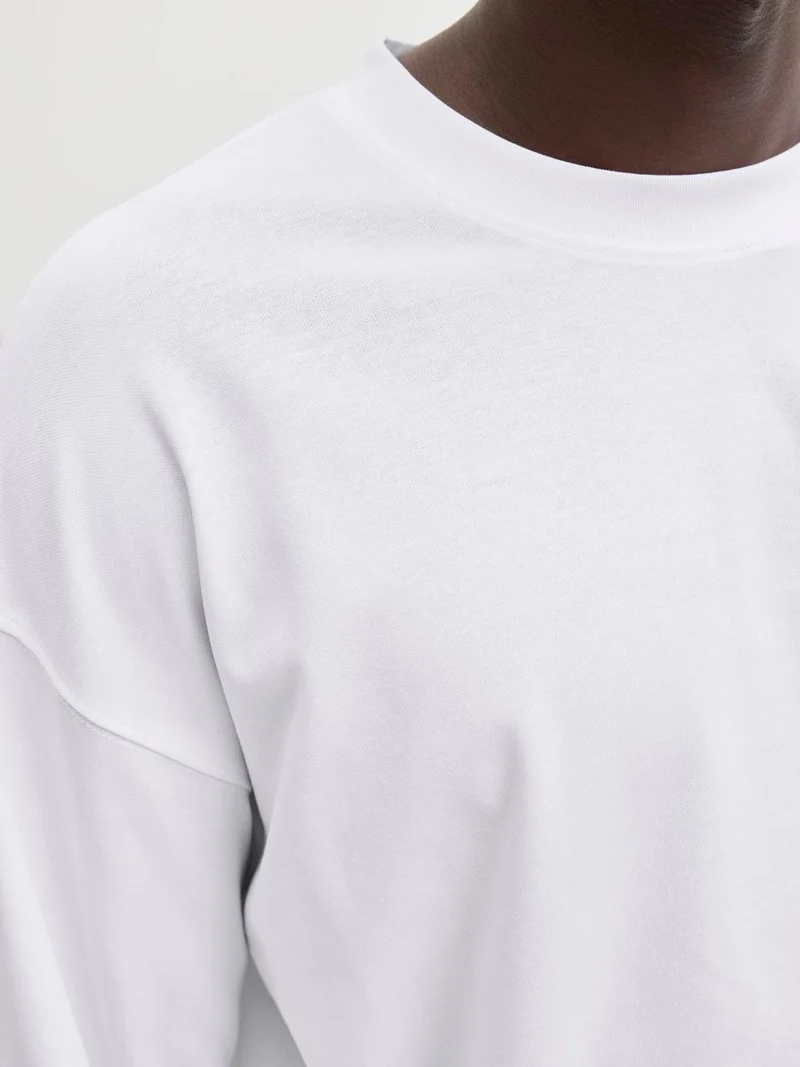JJEBARRON TEE LS O-NECK SN
