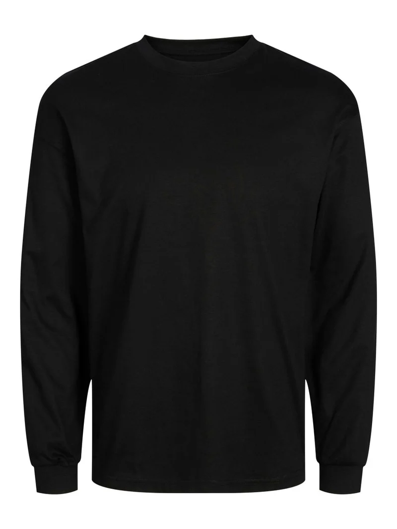 JJEBARRON TEE LS O-NECK SN