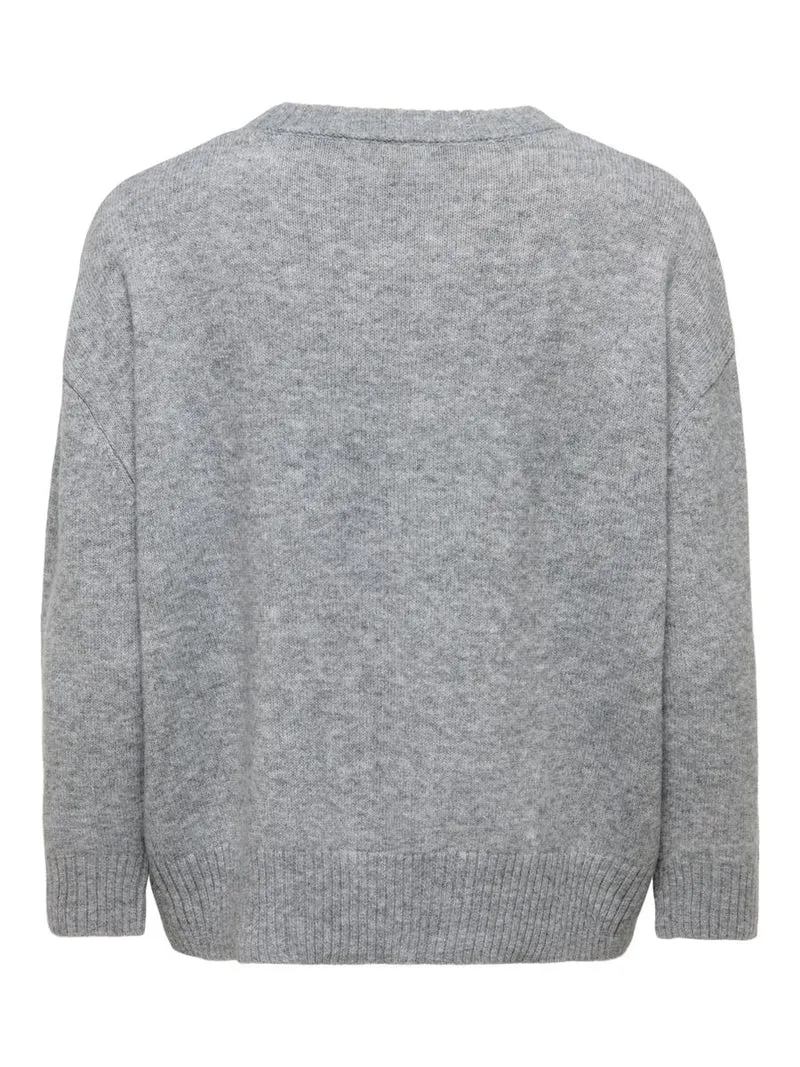 ONLALIVIA LS HIGH-LOW O-NECK NOOS KNT