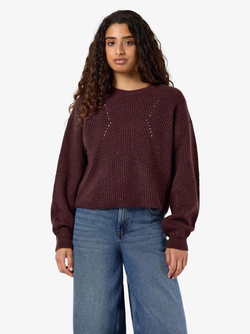 NMBAILEY L/S O-NECK KNIT BOX
