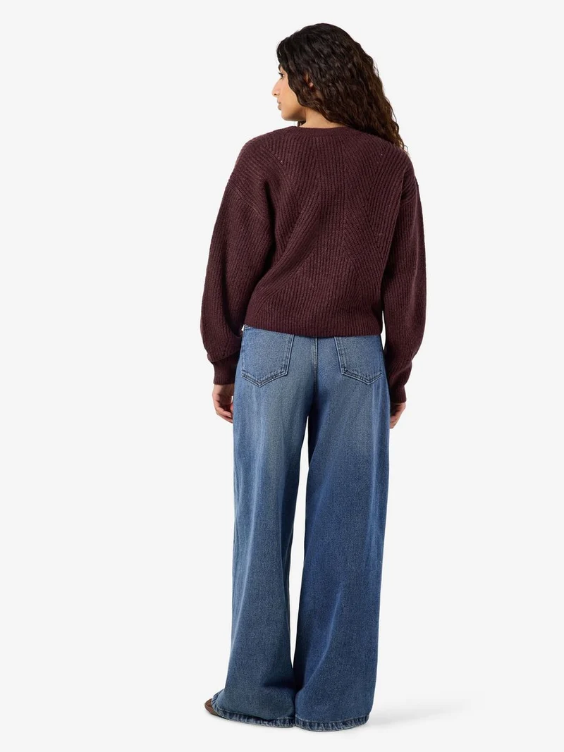 NMBAILEY L/S O-NECK KNIT BOX