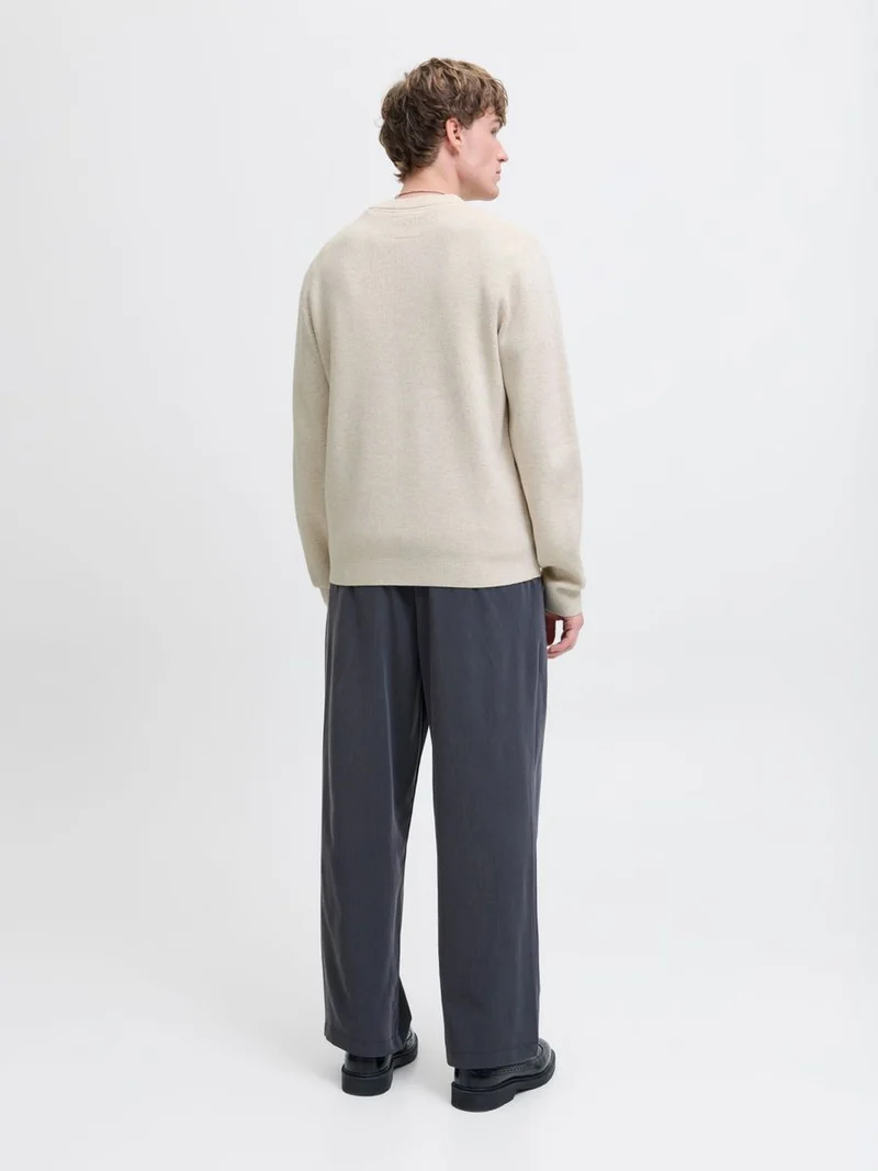 JPRBLAMILANO STITCH KNIT CREW NECK SN