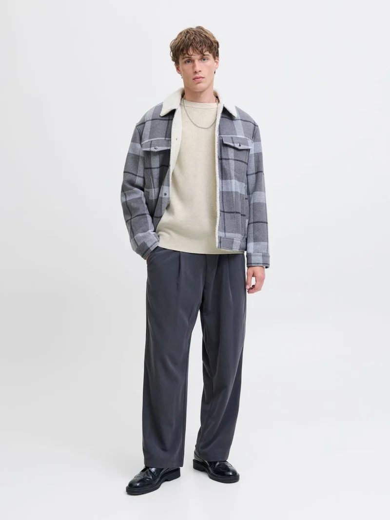 JPRBLAMILANO STITCH KNIT CREW NECK SN