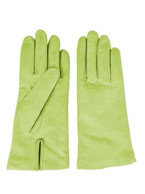 Lederhandschuhe Pistacchio