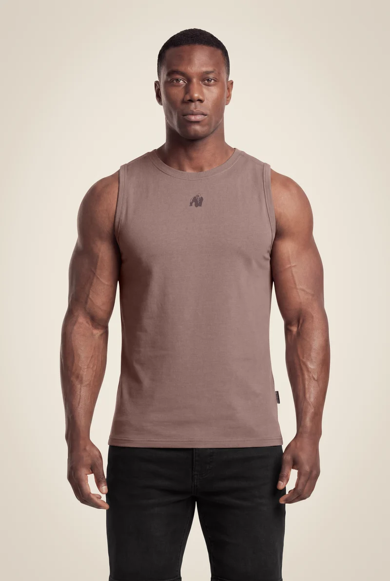 Belfort Tank Top - Taupe