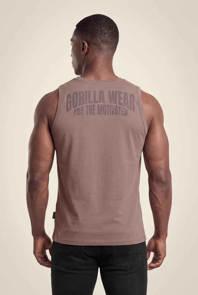 Belfort Tank Top - Taupe