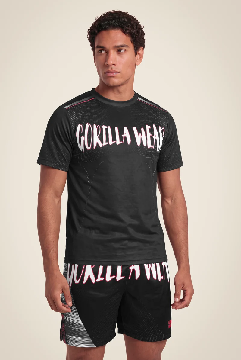 Clayton T-Shirt - Black/Red