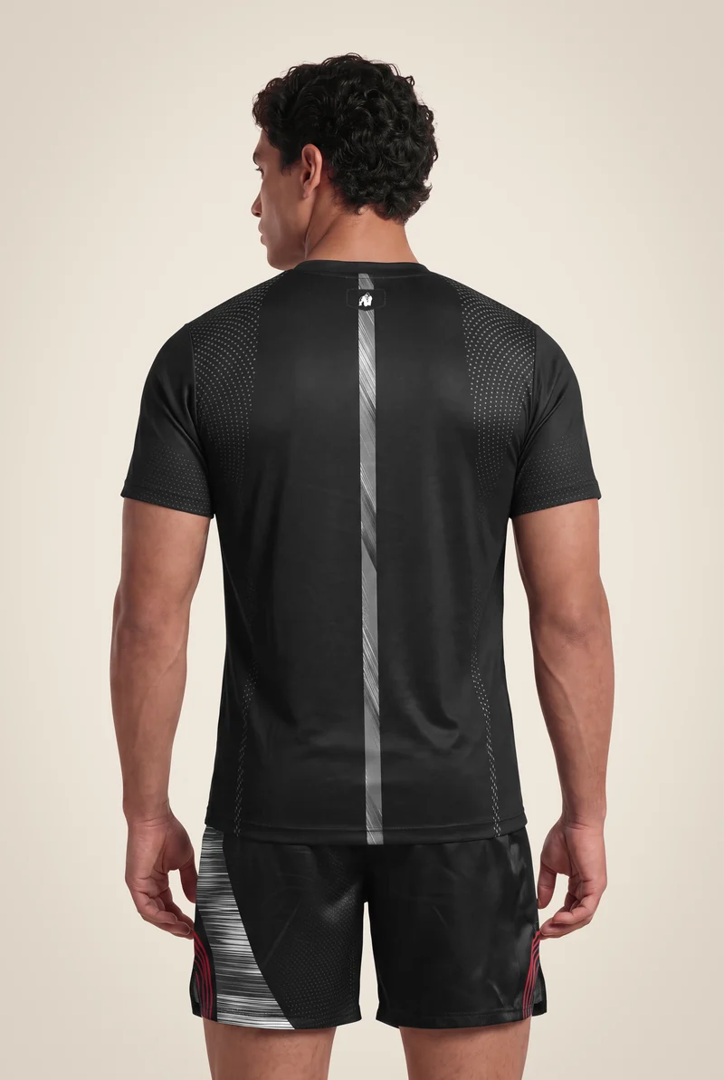 Clayton T-Shirt - Black/Red