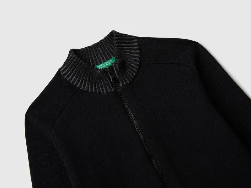 Pullover mit Reißverschluss