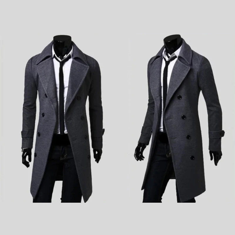 Elegant Long Trench Coat