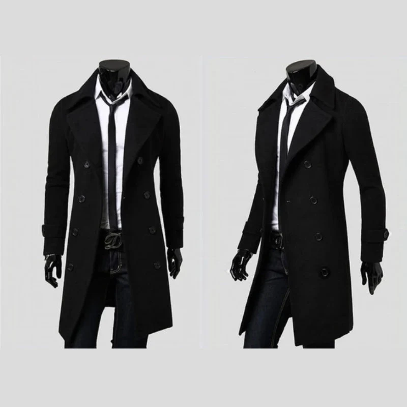 Elegant Long Trench Coat