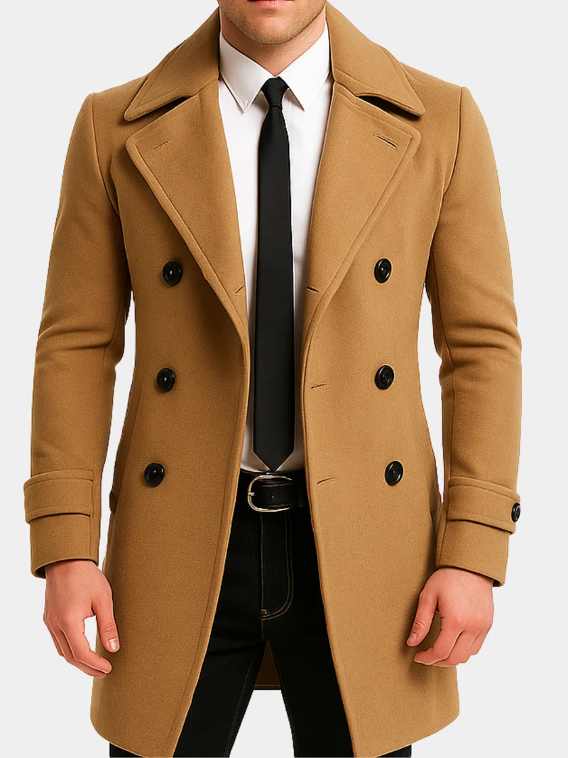 Elegant Long Trench Coat