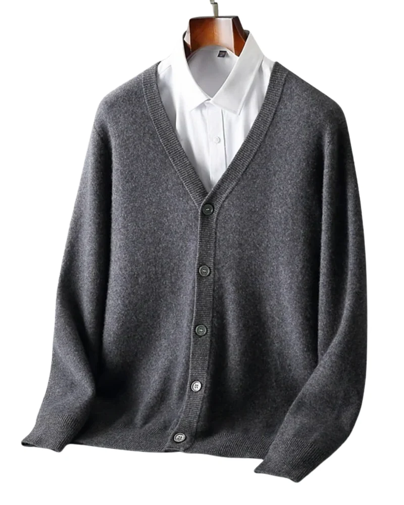 Elegant Buttoned Cardigan