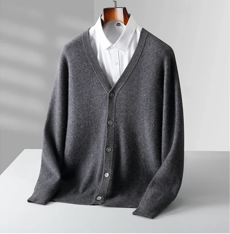 Elegant Buttoned Cardigan