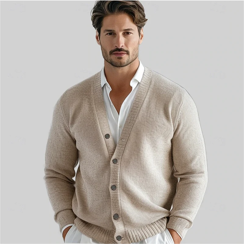 Elegant Buttoned Cardigan