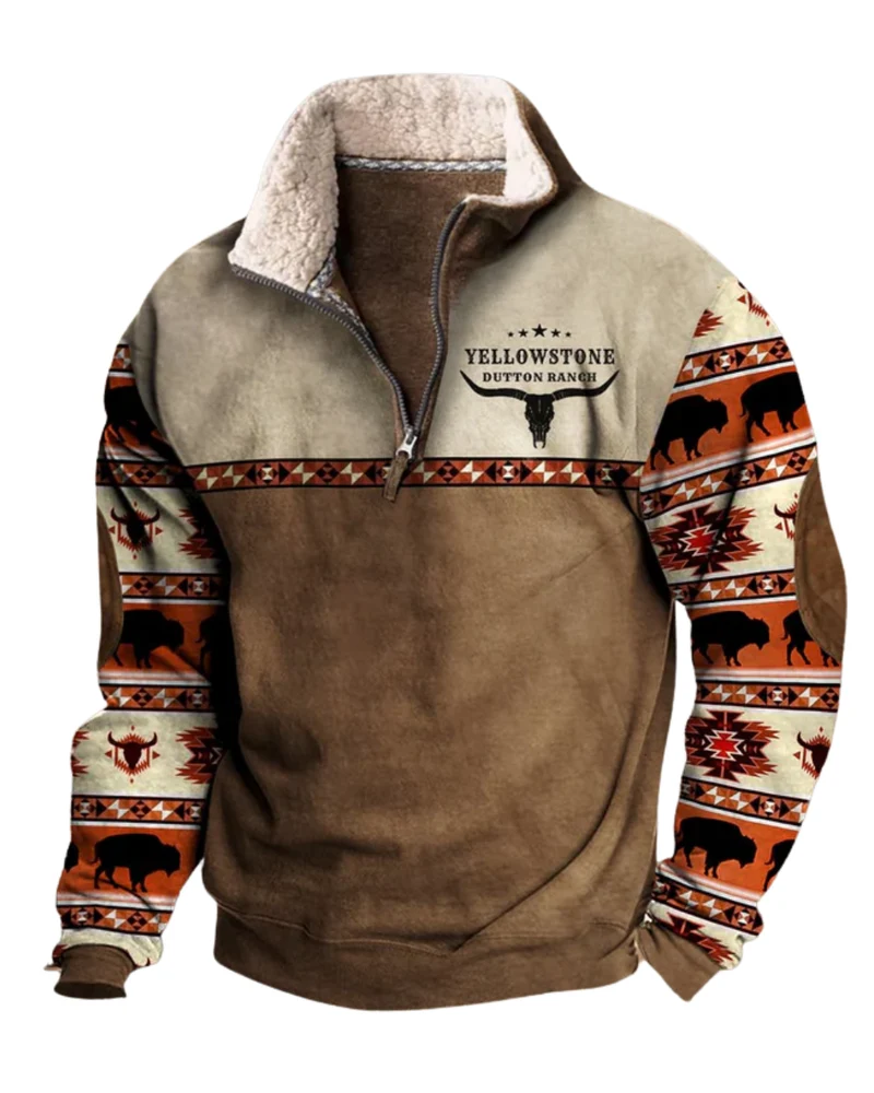 Vintage Zip Sweater