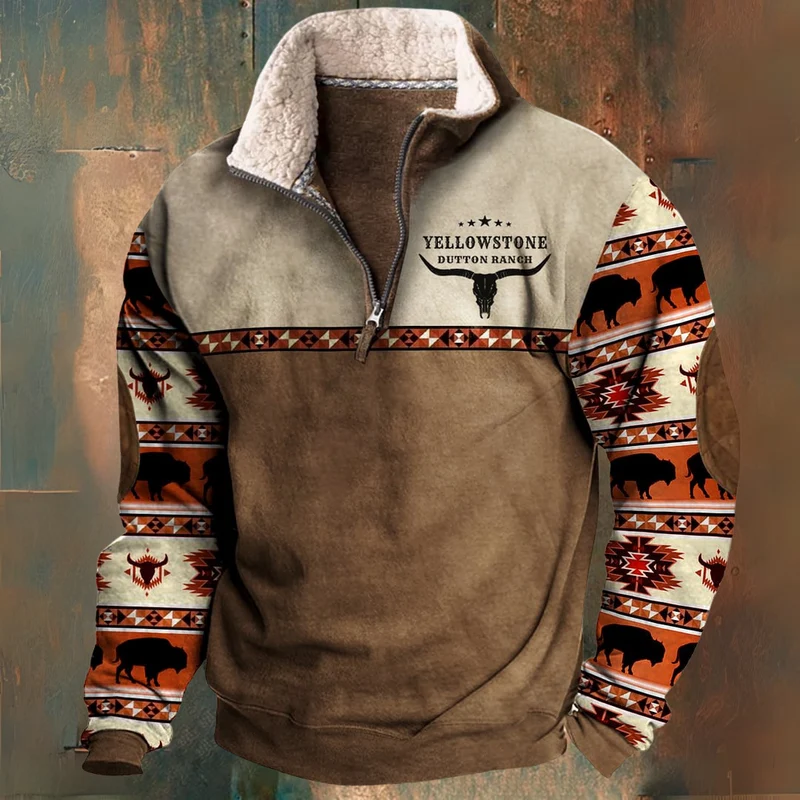 Vintage Zip Sweater