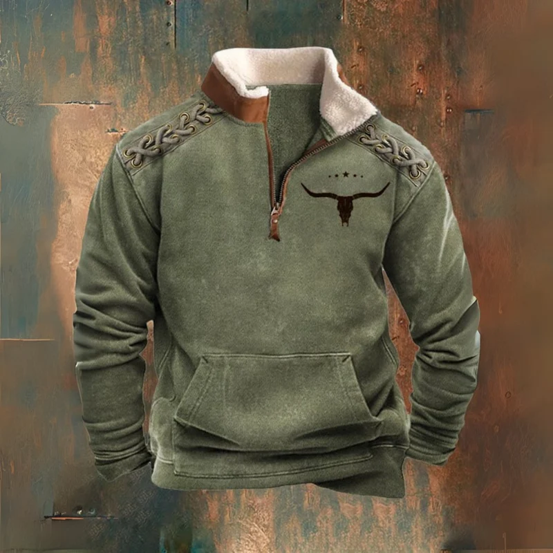 Vintage Zip Sweater