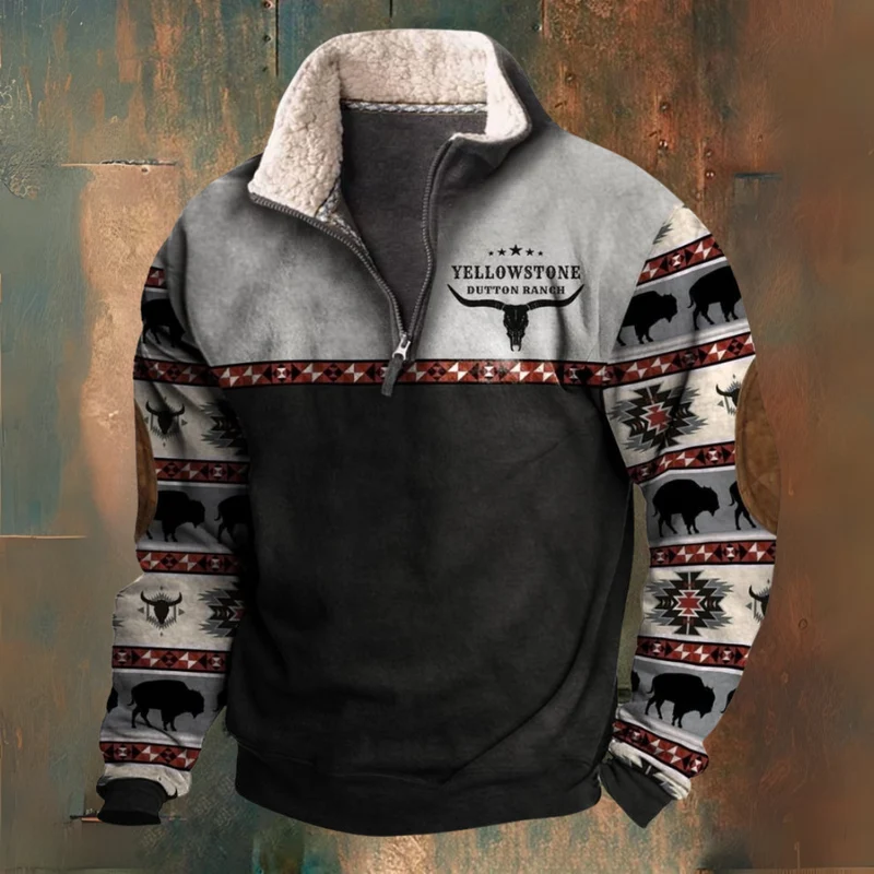 Vintage Zip Sweater