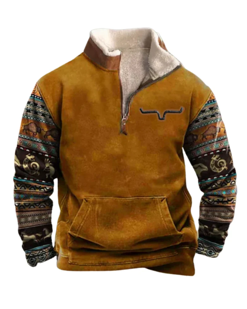 Vintage Zip Sweater