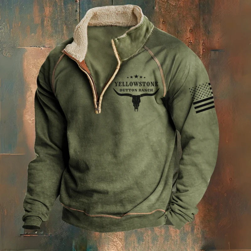 Vintage Zip Sweater