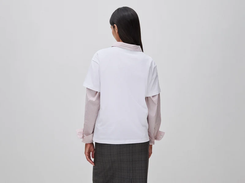 Übergroßes T-Shirt mit Aufdruck