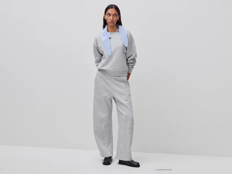 Jogginghose im Barrel-Fit-Stil